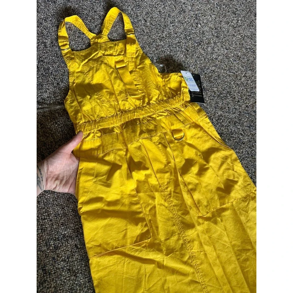 NWT Girls Size 10/12 Truce Cotton Overall Dress